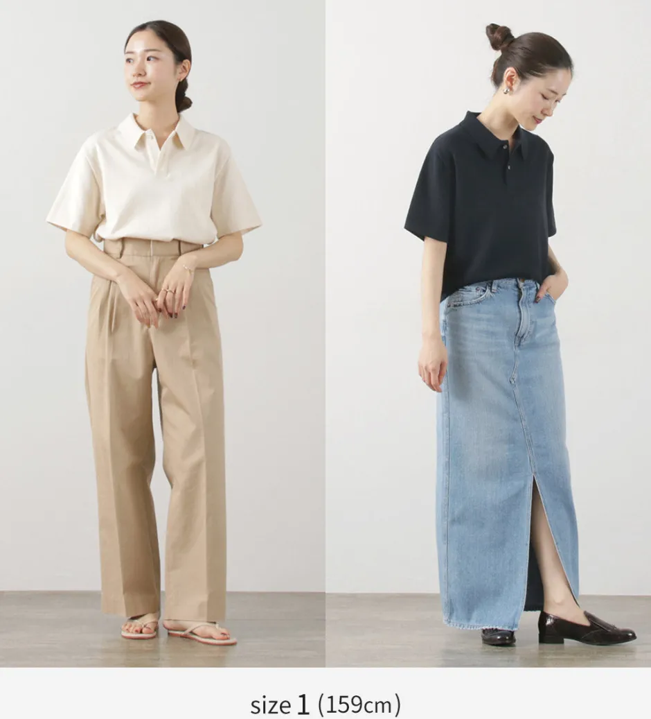 T-Shirts^YONETOMI NEW BASIC / Light Wave Cotton Knit PO