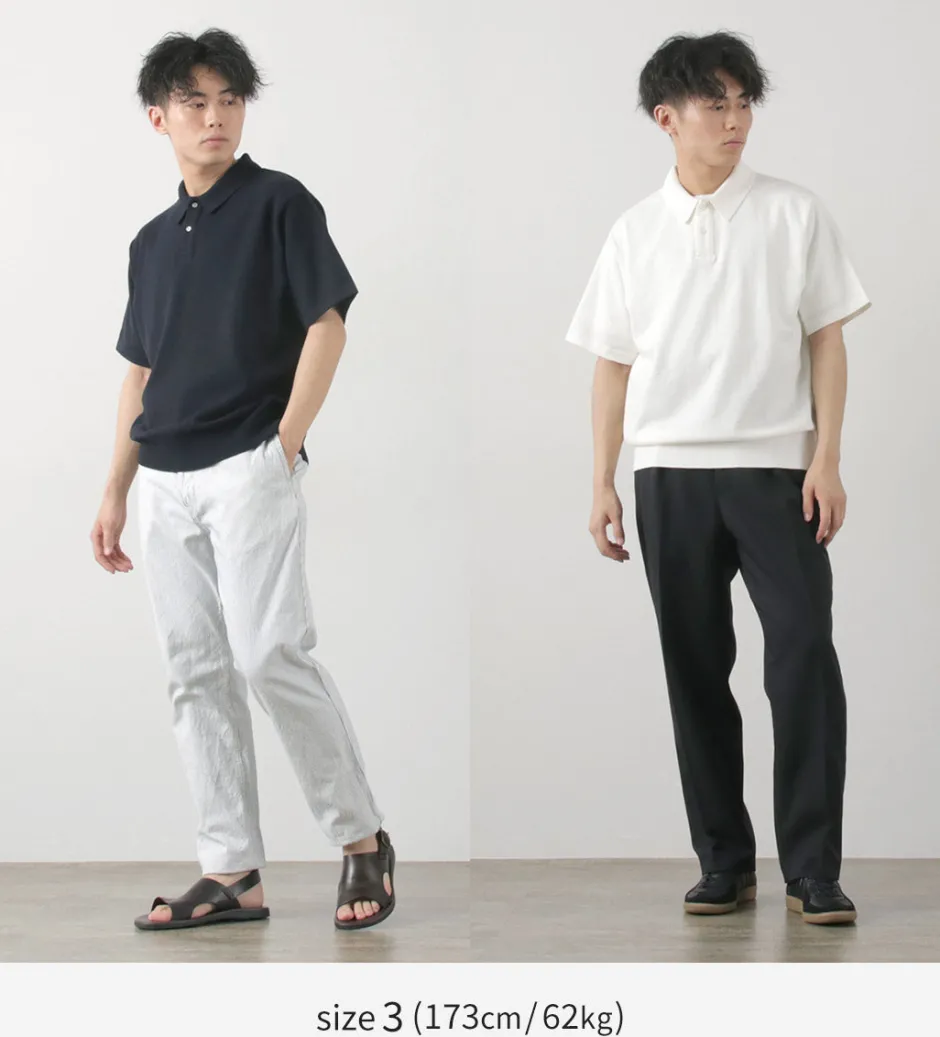 T-Shirts^YONETOMI NEW BASIC / Light Wave Cotton Knit PO