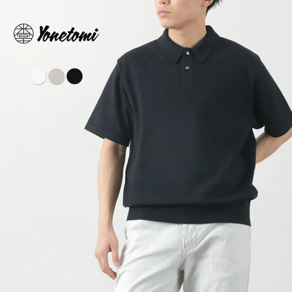 T-Shirts^YONETOMI NEW BASIC / Light Wave Cotton Knit PO