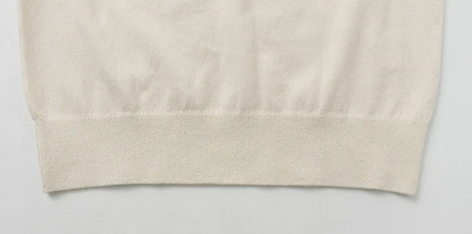 T-Shirts^YONETOMI NEW BASIC / Light Wave Cotton Knit PO