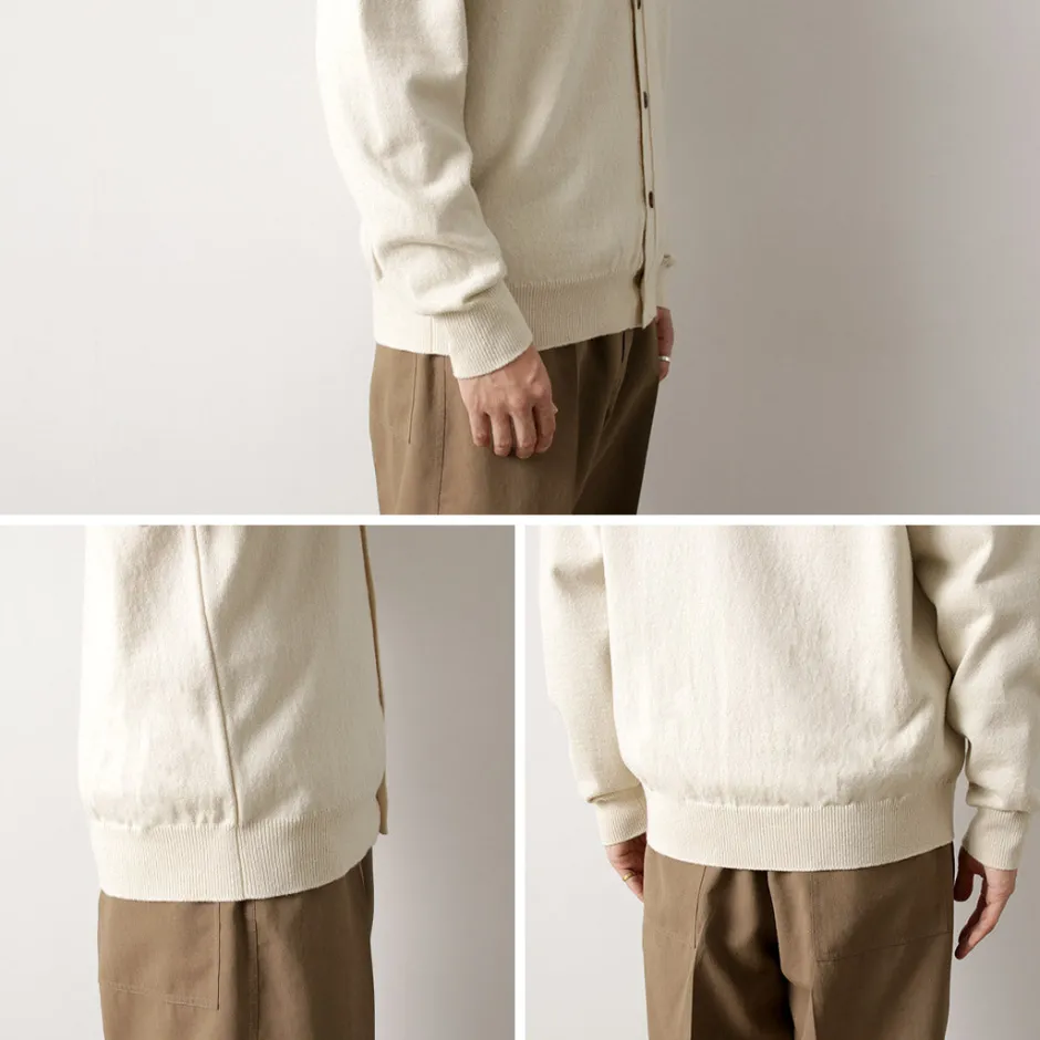 Cardigans^YONETOMI NEW BASIC / Rigid Cashmere Knit Cardigan kinari