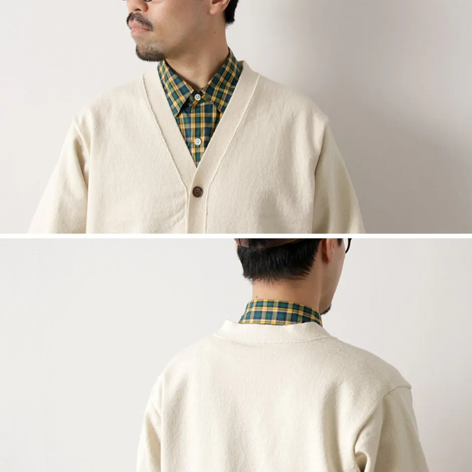 Cardigans^YONETOMI NEW BASIC / Rigid Cashmere Knit Cardigan kinari