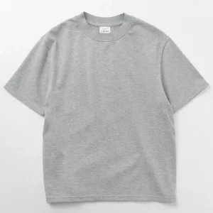 T-Shirts^YONETOMI NEW BASIC / Side Round body knitted T-shirt