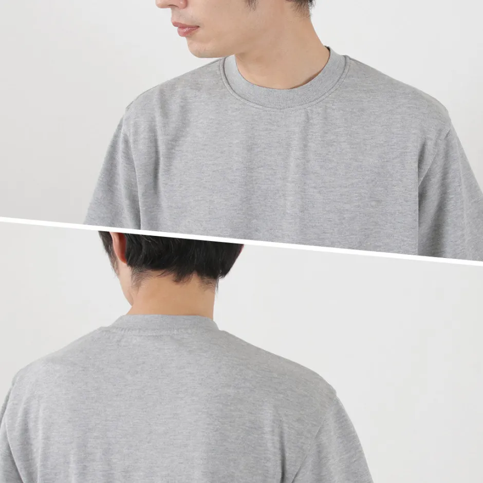 T-Shirts^YONETOMI NEW BASIC / Side Round body knitted T-shirt