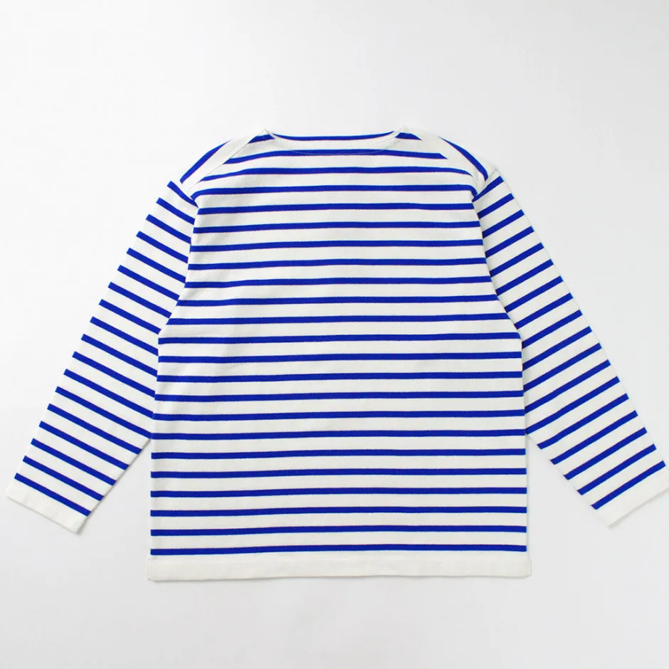 T-Shirts^YONETOMI NEW BASIC / Wave Cotton Basque Knit Pullover