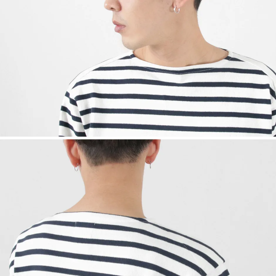 T-Shirts^YONETOMI NEW BASIC / Wave Cotton Basque Knit Pullover